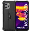 Blackview BV8900 Android 13 Rugged Smartphone con Termocamera, 16GB+256GB(1TB TF)/Helio P90, 10000mAh/33W, 64MP+16MP, 6.5''FHD+/Corning Gorilla Glass 6+, NFC/Google Lens/USB 3.0/Modalità Guanto