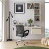DEGHI Scrivania sospesa 140-180x50 cm top 38 mm rovere bianco con cassetto - Nasus