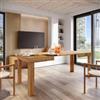 DEGHI Tavolo allungabile 120-200x80 cm rovere wotan - Kayros