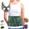 Feel Recovery Fascia Lombare Termica - Cuscino Riscaldante per Mal di Schiena (50x25 cm) - Cintura Fascia Riscaldabile al Microonde con Federa Esterna Lavabile in Cotone 100% e Fiori di Lavanda