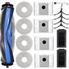 DianSung Accessori di ricambio per Ecovacs Deebot T50 Pro Omni / T50 Omni /T50 Omni Gen2/T50 Pro Omni Gen2 aspirapolvere robot,1 Spazzola a Rullo + 4 Panni + 4 sacchetti + 4 spazzole laterali + 2 filtri