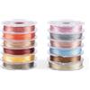 PH PandaHall PandaHall 12 Rotoli Filo Metallico 0,3mm per Ricamo a Macchina Filo a 3 Strati per Perline Filo da Cucito per Chiacchierino Trapuntatura Braccialetti dell'Amicizia Creazione Gioielli