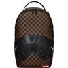 SPRAYGROUND Zaino Sprayground Clear Rubber Sharks in Paris marrone e nero