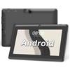 Haehne Tablet 7 Pollici Android, Doppia Fotocamera, WiFi, Bluetooth, Nero