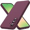 Byvuwiay Cover per Samsung Galaxy A56 5G, Morbida Silicone Liquida TPU Protettivo Ultra Slim Custodia Antiurto, Custodia Compatibile con Samsung Galaxy A56 5G - Rosso vino