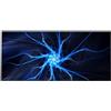 Silent Monsters Tappetino Mouse XXL 90 x 40 cm, Grande, Fulmine, con Bordo Cucito, Durevoli, antiscivolo e silenzioso, gioco, ufficio, casa, lavabile, arrotolabile, Tappetini per il Gaming Mousepad