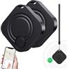 WOLLAR Localizzatori GPS Air Smart Tracker Tag - 2 Pezzi compatibile con Apple Dov'è (Solo IOS), per Portafogli, Chiavi, Zaini, Bagagli, Segnale Acustico, Posizionamento Globale, IP67, Batteria Sostituibile