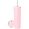 Simple Modern Tazza Termica da Viaggio con Cannuccia e Coperchio | Bicchiere Termico in Acciaio inossidabile Isolato | Regali per Donne | Classic | 830ml | Blush
