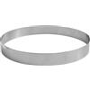 GOBEL - Cerchio per torta perforato - Cerchio per pasticceria perforato - INOX - Ø 30 cm - Altezza 3,5 cm - Qualità professionale - Made in France, Silver