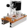 Flylin Supporto a fessura per fissaggio 2 in 1, portatile, per macchina da taglio da 65 mm, base a fessura e supporto di fissaggio per progetti di lavorazione del legno
