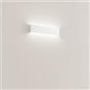 Perenz Applique In Metallo Verniciato Bianco Luce Calda Serie Way