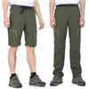LHHMZ Pantaloni da Trekking Convertibili da Uomo, Pantaloni Casual Leggeri e Traspiranti con Zip all'aperto