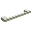 BSM Marketing Maniglia per porta di credenza da cucina, in acciaio inox spazzolato, 128 mm