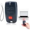 SELURK Telecomandi da garage per BFT MITTO B2, 433,92 MHz, telecomando per cancello elettrico, Adatto per Rolling code telecomando cancello bft Mitto 2 RCB04, Kleio, Ghibli, TRC 2, Kleio, Ghibli, TR,4 canali