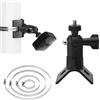 HENGBIRD Supporto di montaggio per fotocamera e 4 anelli di serraggio regolabili, palo lampeggiante compatibile con nuove fotocamere Blink Outdoor 3/Outdoor 4/Blink XT/XT2/Blink Mini/Blink Outdoor