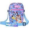 Bluey Borsetta Bambina Ragazza Borse a Tracolla Carina Piccola Borse a Mano con Cinghia Regolabile Idee Regalo (Bluey Flower)