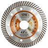 BGTEC Disco diamantato diamantato super sottile turbo per piastrelle di ceramica Pietra di granito 1 pezzo 115mm