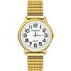 OIDEA Orologio analogico elastico rotondo: orologi al quarzo per uomo e donna scala numeri arabi grandi chiaro e facile da leggere cinturino estensibile in acciaio inossidabile - per il tempo libero
