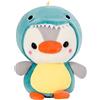 Trayosin Cuscino di peluche pinguino, 25 cm, simpatico pinguino, giocattolo per ragazze e ragazzi, regalo per compleanno, San Valentino, Natale (dinosauri)