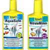 Tetra Aquasafe, Rende L'Acqua del Rubinetto Sicura, Neutralizza Le Sostanze Dannose per I Pesci - 500 Ml & Nitrateminus 250 Ml, Riduce Il Nitrato Nutritivo delle Alghe