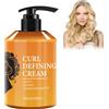 Eazerom 12 Hair Curling Crema Styling per Ricci o Mossi, Definizione e Lisciante Districante, Prodotti Anticrespo Definiti 60ml
