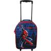 Undercover - Trolley per bambini Spider Man - ampio scomparto principale - compagno di viaggio ideale - asta telescopica regolabile e fissabile