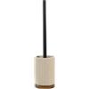 Douceur d'Intérieur, scopino per WC (Diametro 9,1 x 38,5 cm) Niagara, Colore Naturale, poliresina e Acacia