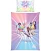 Herding, Biancheria da Letto Unicorn Academy, Federa Circa 65 x 100 cm, Copripiumino Circa 160 x 210 cm, Con Cerniera e Motivo Reversibile, 100% Cotone/Renforcé
