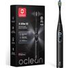 Oclean Spazzolino elettrico Oclean X Elite 10, Spazzolatura personalizzata AI, Touchscreen con tracciamento a 12 aree, 40° Oscillazione, 5 Modalità, Timer, 40 Giorni, Previsioni meteo, IPX7, Nero