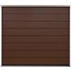 Sotra DoorHan Porta sezionale da garage con operatore e trasmettitore manuale | Per l'auto montaggio | Dimensioni selezionabili | 5 Colori (2375 x 2280, RAL 8014 Marrone Seppia)
