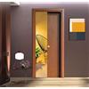 PORTE ITALIANE Porta scorrevole a scomparsa COMPLETA di controtelaio scrigno laminato Ciliegio Finitura Cromata 60x210