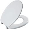 FLORENZI RUBINETTERIE SEDILE COPRIWATER Iceberg TAVOLETTA BIANCO UNIVERSALE PER BAGNO COPRI WC IN LEGNO