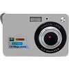 LNHHG Videocamera Telecamera Fotocamere digitali compatte da 18 MP Registratore fotografico fotografico vintage Schermo da 2,7 Mini fotocamera Selfile Videocamera retrò HD 720P(Silver)