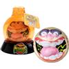 Bizak Madballs Pozione Magica, Palline Mostruose con Design Raccapricciante, saltano fino a 3 m, Barattolo Arancione Palla Bianca, 6 Creature da collezionare, + 4 anni, (64433056-3)