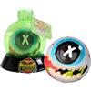 Bizak Madballs Pozione Magica, Palline Mostruose con Design Raccapricciante, saltano fino a 3 m, Barca Verde Palla Bianca, 6 Creature da collezionare, + 4 anni, (64433056-1)