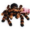 mikamax Giant Tarantula Plush, peluche per uccelli, 85 cm