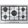 Whirlpool GMR7522IXL Piano cottura a gas 5 fuochi 73 cm acciaio inox da incasso