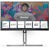 AOC Q27U3CV Monitor PC 68,6 cm (27") 2560 x 1440 Pixel 4K Ultra HD LCD Nero