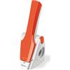 Ariete 447 Gratì 2.0, Grattugia Elettrica, Salvaspazio, Smontabile, Capacità 1 kg di formaggio, Rullo in acciaio inox, Arancio/Bianco
