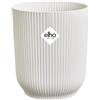 Elho Vibes Fold Orchid High 12,5cm - Vaso per Orchidee da Interno - Vasi per Fiori - 100% plastica riciclata - Bianco/Silky White