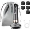 Generico Velessa Massaggiatore Anticellulite, Coppettazione Elettrica, Velora Set Massaggiatore Di Bellezza Anti Cellulite Cupping Vacuum (Grigio)