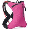 USWE Race 2.0, zaino idrico ultra leggero con sacca d'acqua da 2,0 l, confezione a prova di perdite, per ghiaia, MTB, corsa, escursionismo, ciclismo, campeggio, ciclismo, per uomini e donne (rosa, 2L)