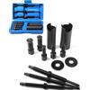 XSTARYE Estrattore per Cuscinetti Interni Set Bicicletta con Custodie Soffiate Estrattori per Cuscinetti con 5 Pinze(9-23 mm) per Cuscinetti Biciclette, Cuscinetti ad Aghi, Cuscinetti Ingranaggi