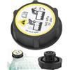Tissting Tappo Serbatoio Espansione, Tappo Radiatore Auto in ABS Resistente Sostituzione Semplice per Liquido Raffreddamento con Design Compatibile per C30 C70 S40 S60 C-MAX ESCAPE FIESTA
