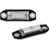 Car Passion Kit luci led targa compatibile con Volvo XC60 XC70 XC90 V50 V60 posteriori canbus NO ERRORE 18 SMD 6000K luce bianco ghiaccio placchetta lampada ricambio (Volvo)