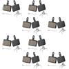 NQEUEPN 8 Paia Pastiglie Freno Bici Compatibili con Shimano, Pastiglie Freno Bicicletta Premium Pastiglie Freno a Disco Bicicletta Accessori Bici per Mt200 M525 M515 T615 T675 M505 M495 M486 M485
