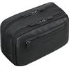 STILORD 'Voyager' Vintage Beauty Case Donna Uomo Pelle Grande Porta Trucchi Vera Cuoio Pochette Trucchi come Accessori da Viaggio e Makeup Bag, Colore:nero