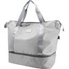 ShawFly Borsa da Viaggio per Uomo/Donna,Borsone da Viaggio Pieghevole,Zaino Bagaglio a Mano,Zaino Palestra con Portascarpe,Borsa Da Viaggio per Il Fine Settimana,Tote da Viaggio