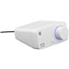 EPOS GSX 300 - Scheda Audio Esterna per PC - Stereo e Surround 7.1 - Manopola del Volume LED, Pulsante Smart Personalizzabile - Windows 10 - Snow Edition (1000307)