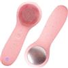 Zinueen Spazzola elettrica per la pulizia del viso, spazzola elettrica per la pulizia profonda, IPX7, impermeabile, pulizia e massaggio 2 in 1, ricaricabile, Face Brush